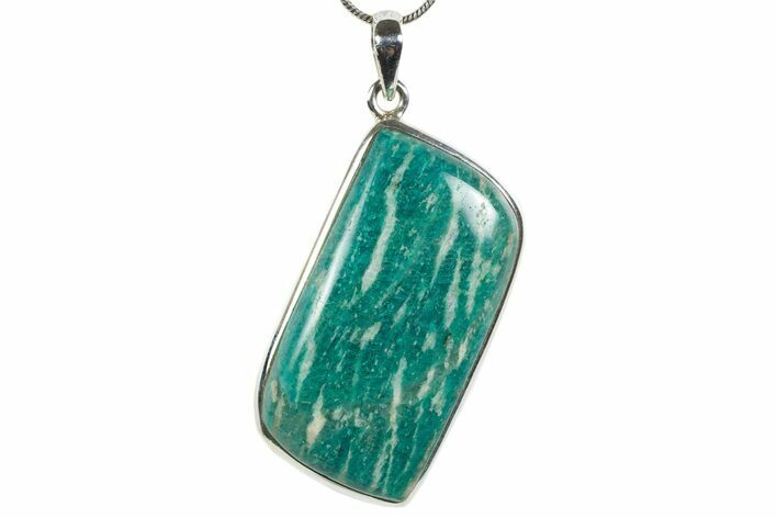 Amazonite Pendant (Necklace) - Sterling Silver #345256